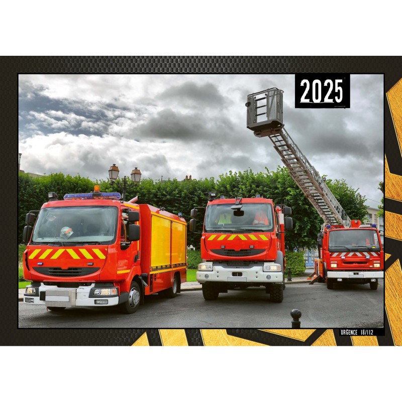 Pompier Calendrier 2025 Personnalisé en Ligne NPC Calendrier