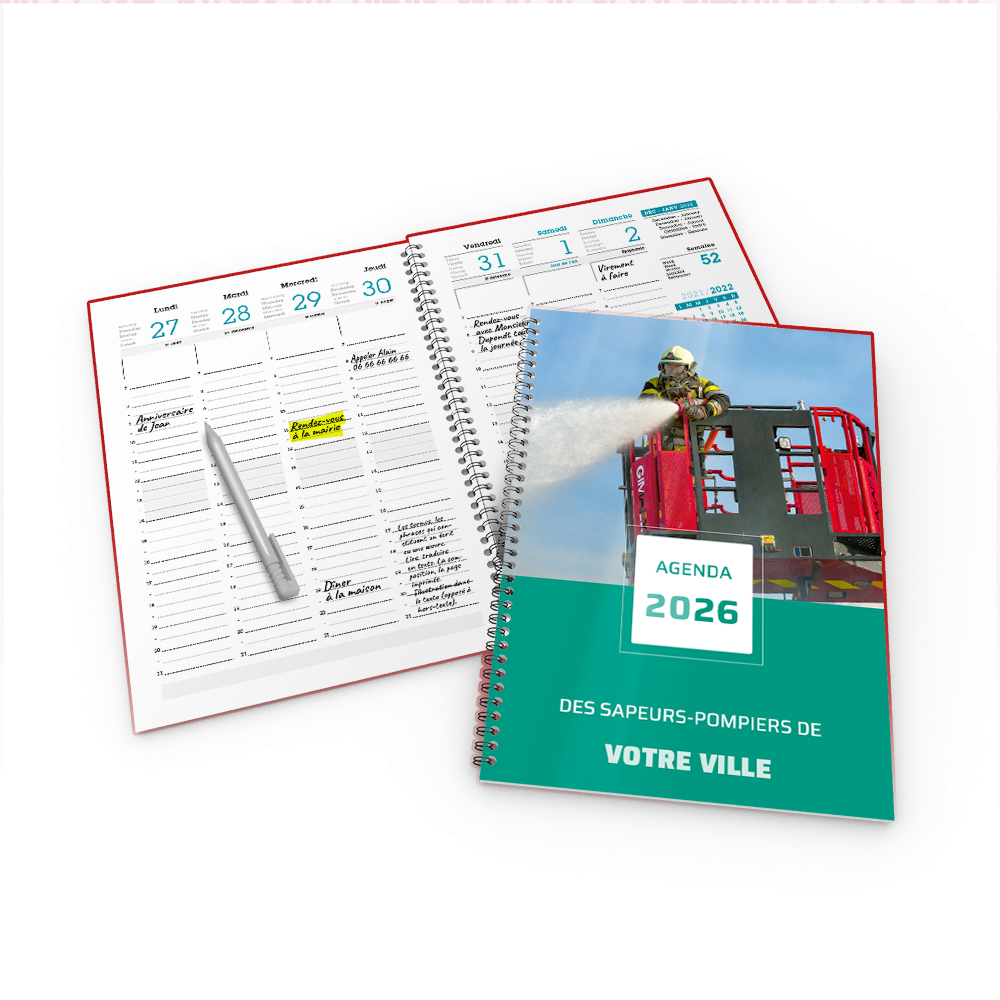 Agenda de bureau personnalisation 4