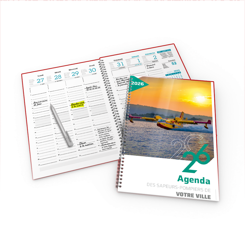 Agenda de bureau personnalisation 5