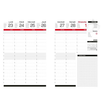 Agenda de bureau Standard
