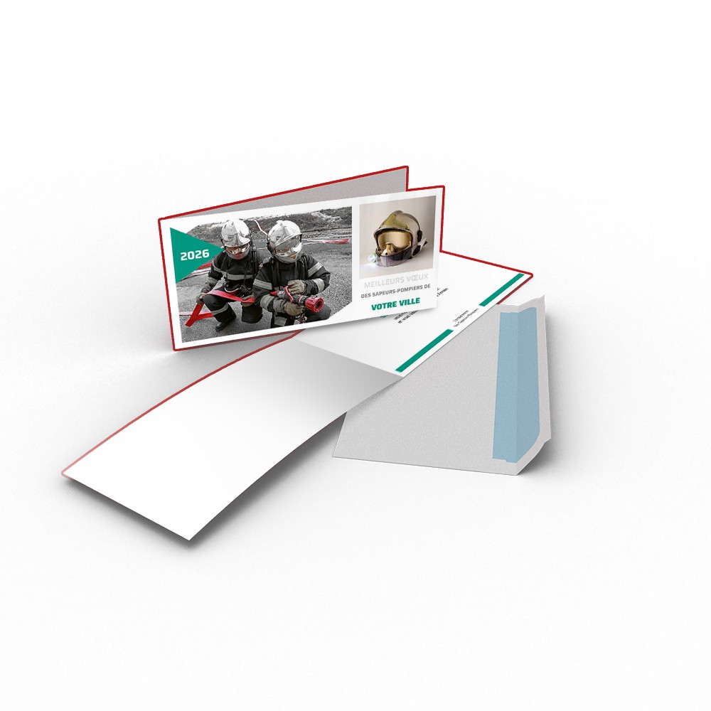 Cartes de voeux personnalisable modèle 1