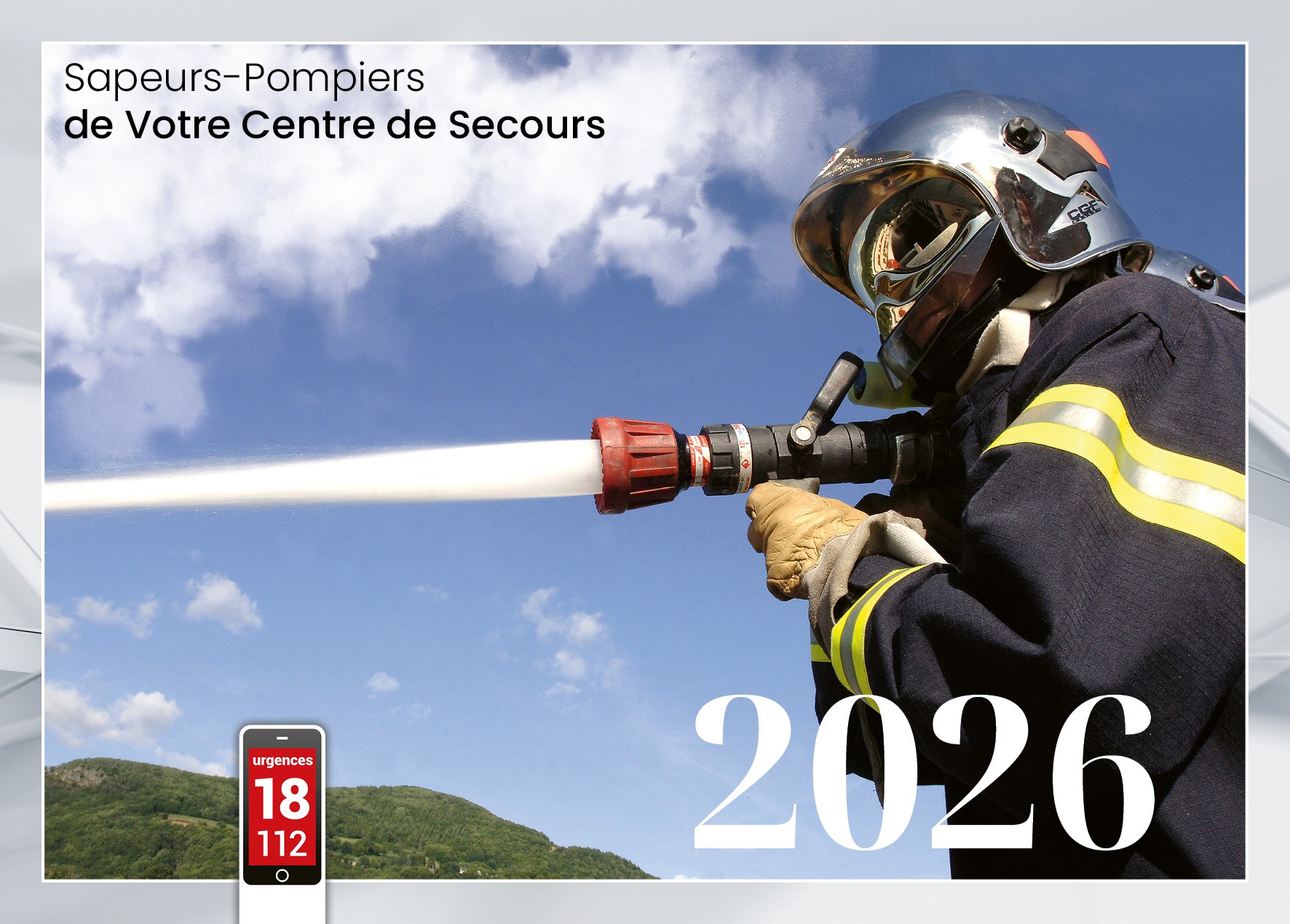 Calendrier en ligne 12 pages modèle 2