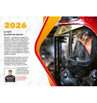 Calendrier en ligne 16 pages modèle 1