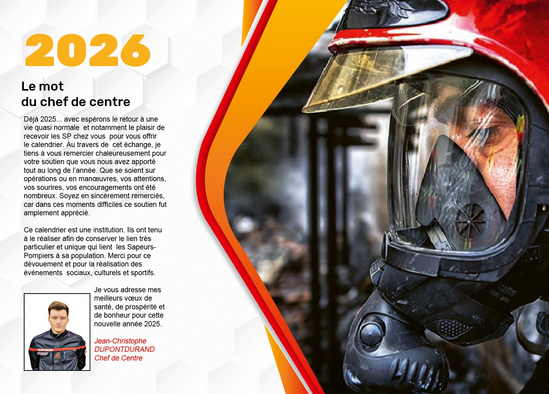 Calendrier en ligne 16 pages modèle 1