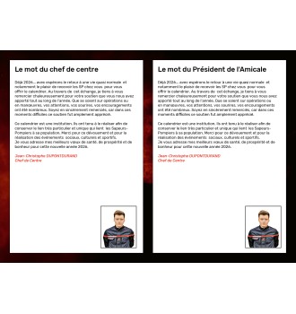 Calendrier en ligne 16 pages modèle 2