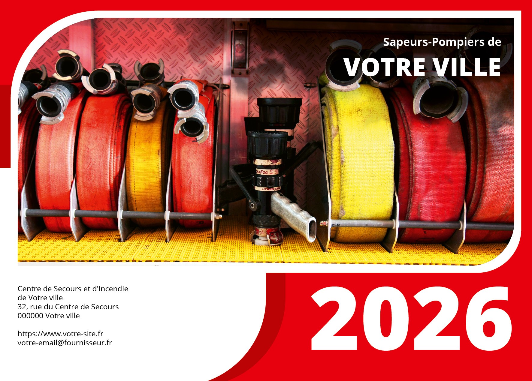 Calendrier en ligne 20 pages modèle 3