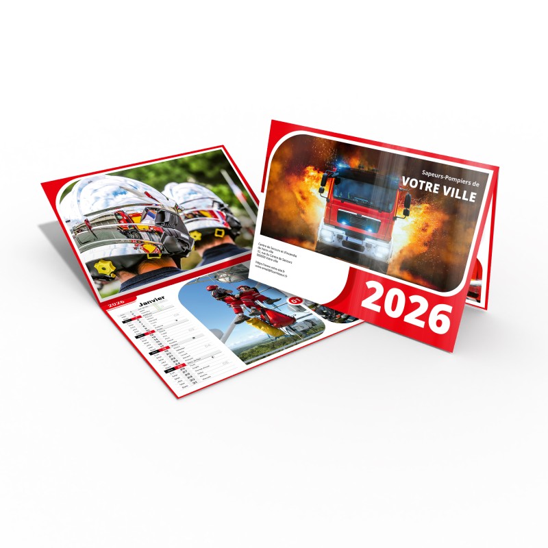 Calendrier en ligne 16 pages modèle 3