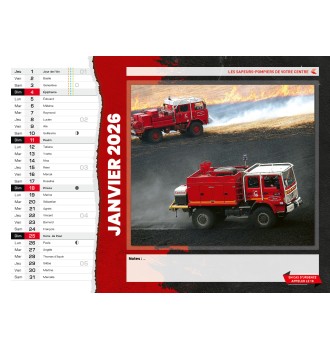 Calendrier en ligne 16 pages modèle 4