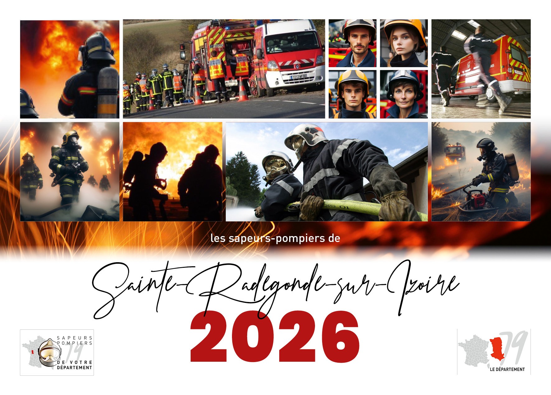 Calendrier en ligne 16 pages modèle 9