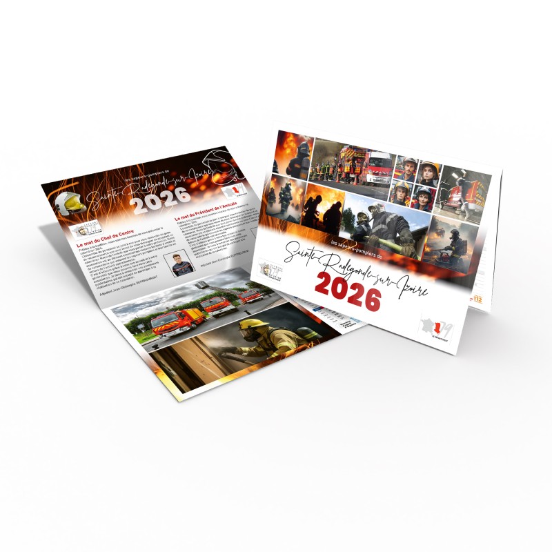 Calendrier en ligne 16 pages modèle 9
