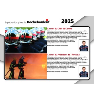 Calendrier en ligne 16 pages modèle 6