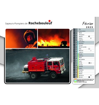 Calendrier en ligne 16 pages modèle 6