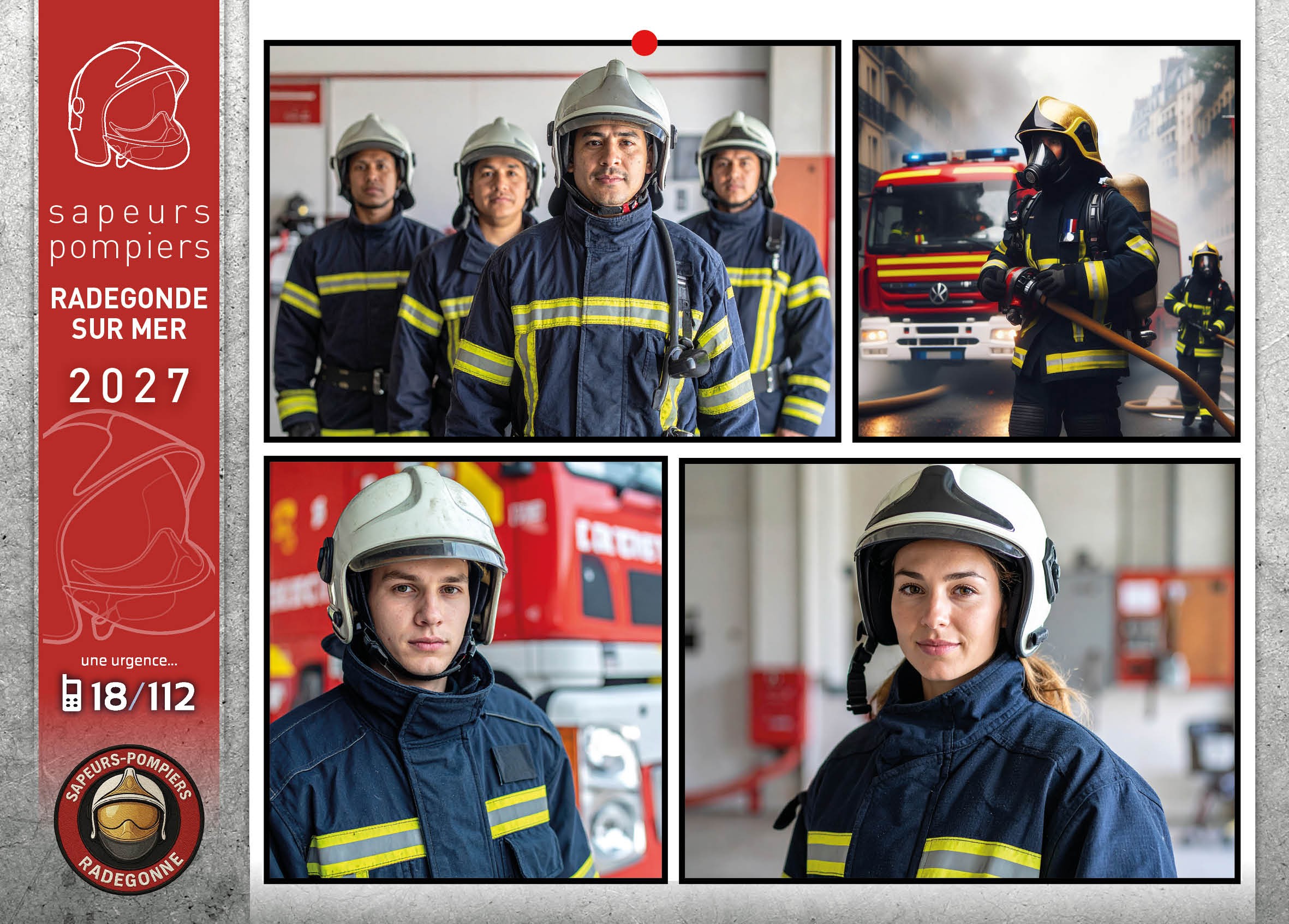 Calendrier en ligne 12 pages modèle 4