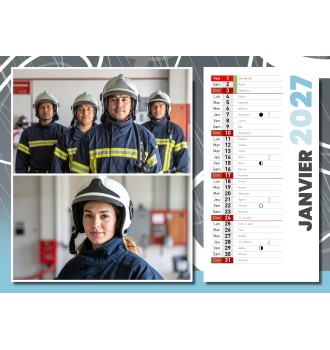 Calendrier en ligne 16 pages modèle 12