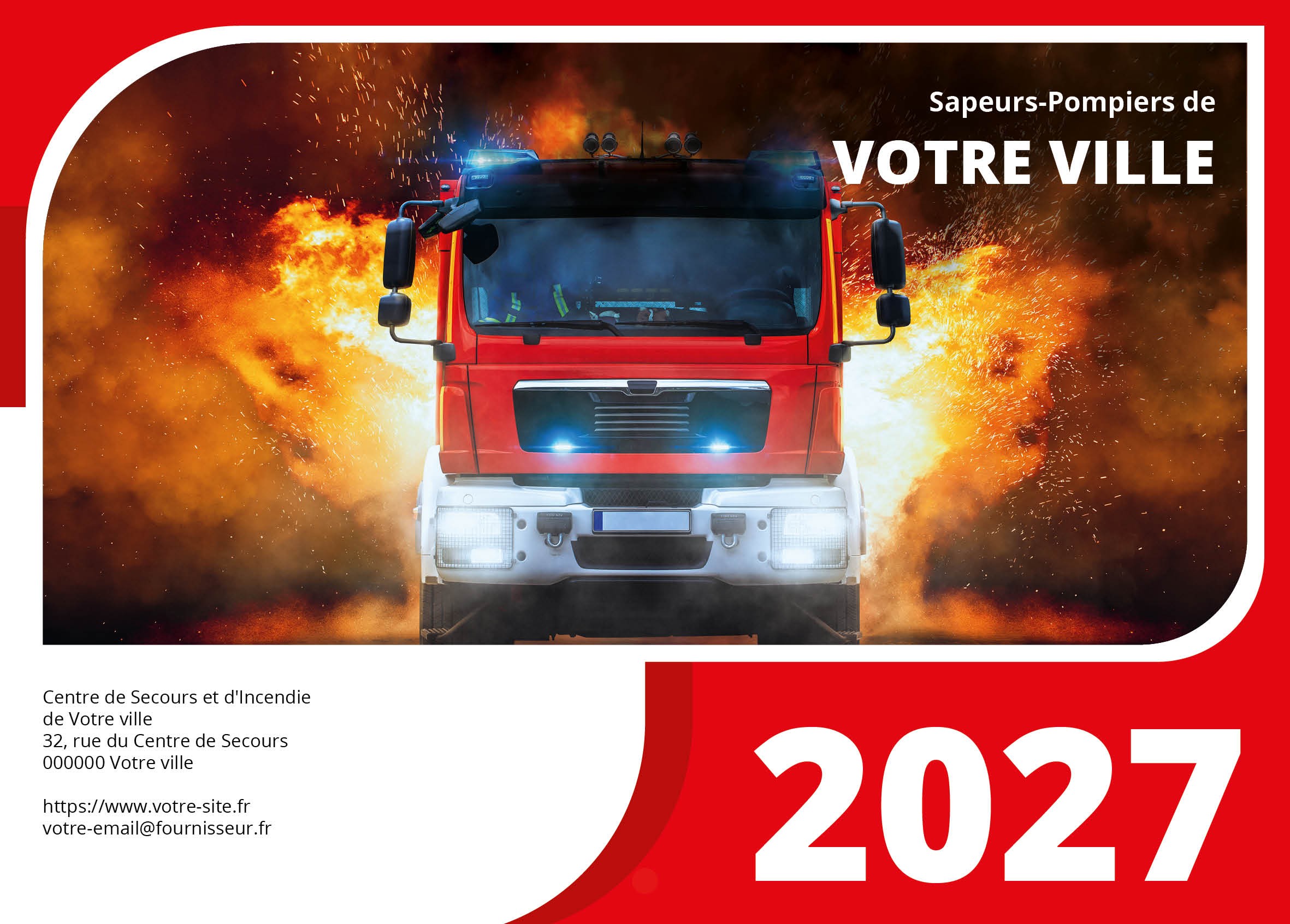 Calendrier en ligne 16 pages modèle 3