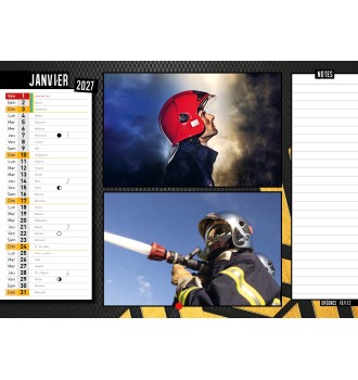 Calendrier en ligne 16 pages modèle 5