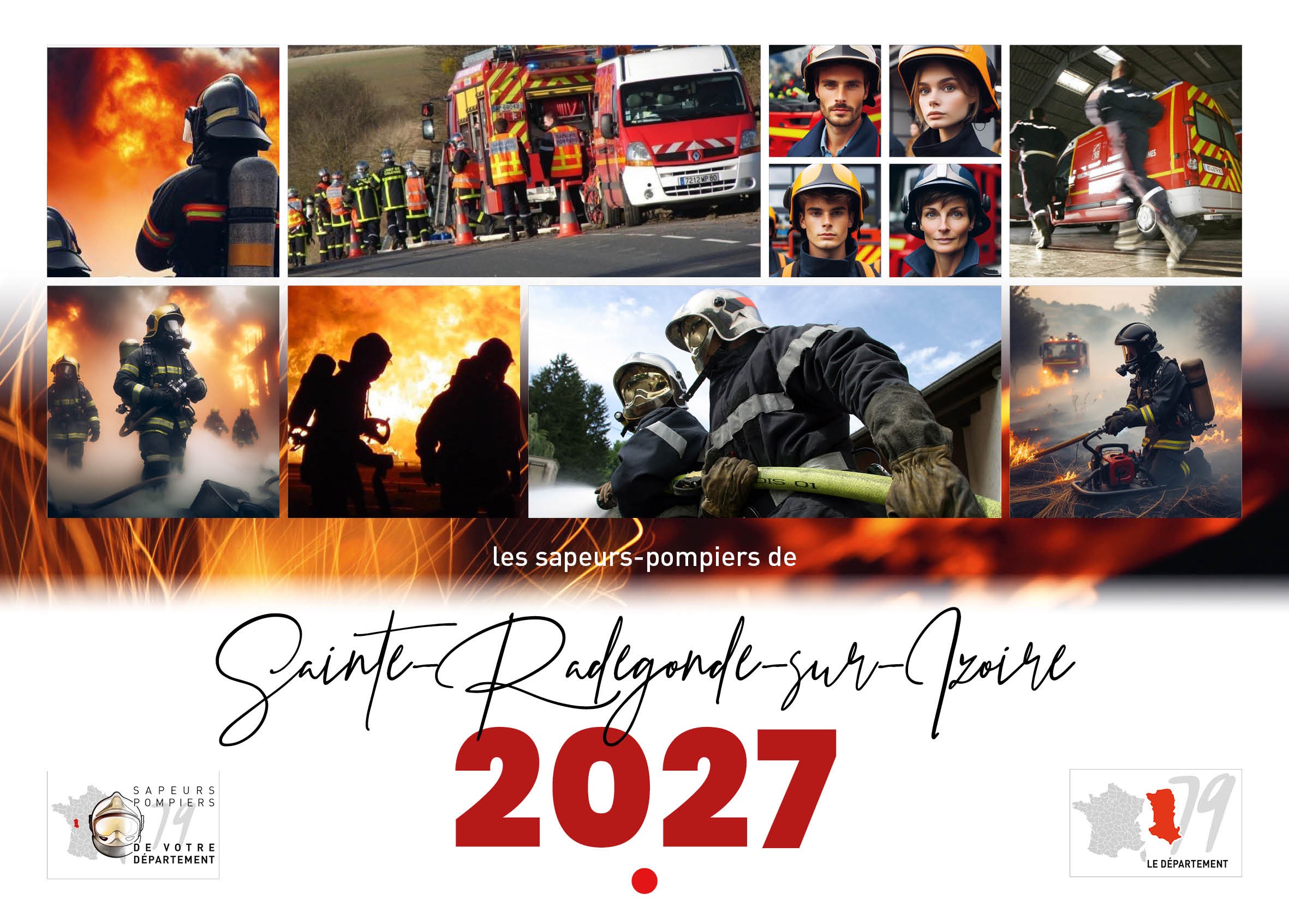 Calendrier en ligne 16 pages modèle 9