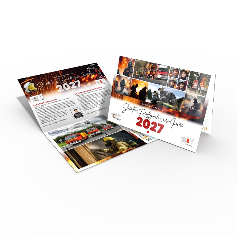 Calendrier en ligne 16 pages modèle 9