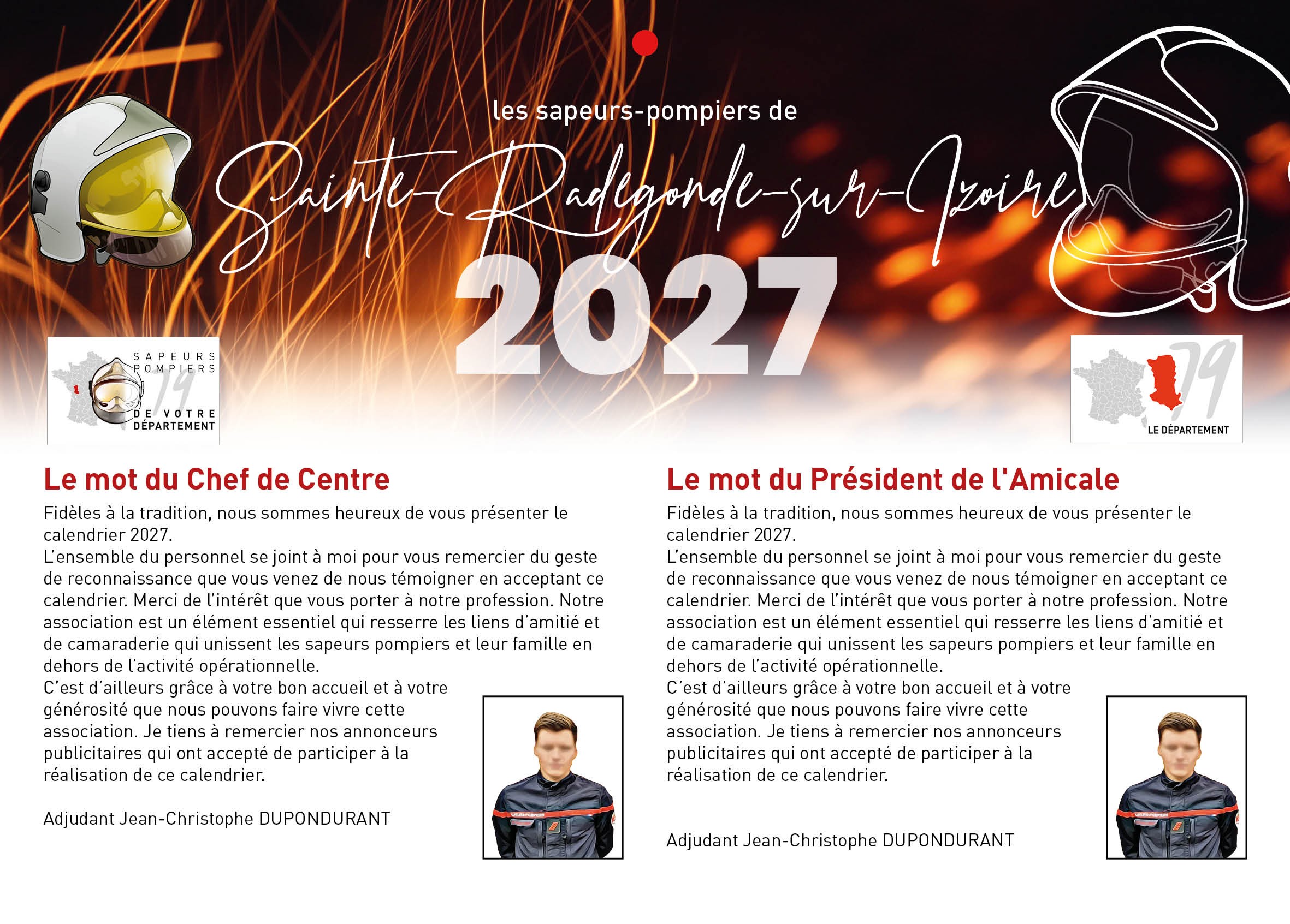 Calendrier en ligne 16 pages modèle 9