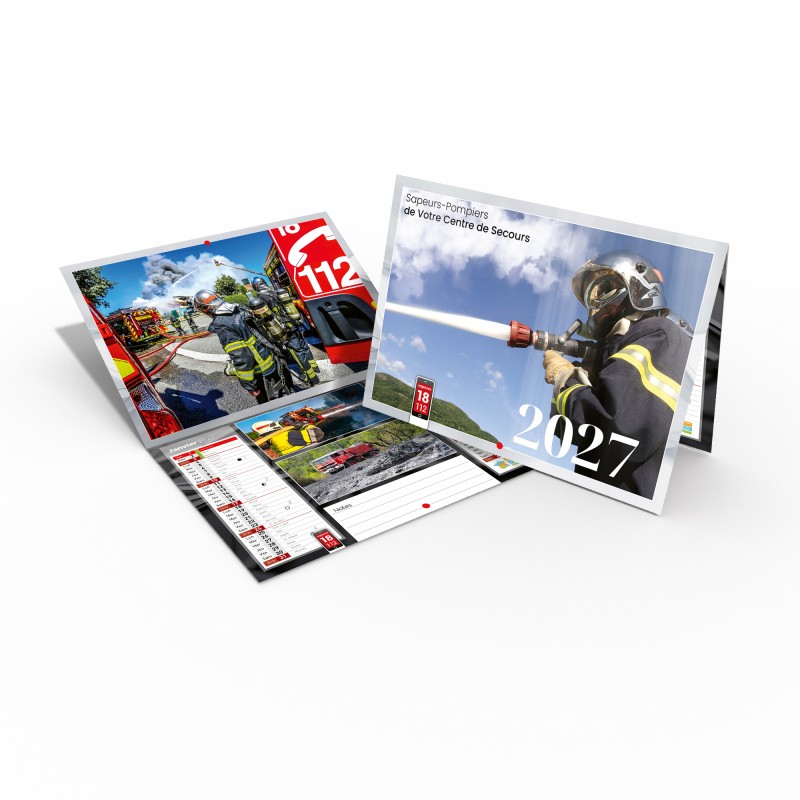 Calendrier en ligne 12 pages modèle 2