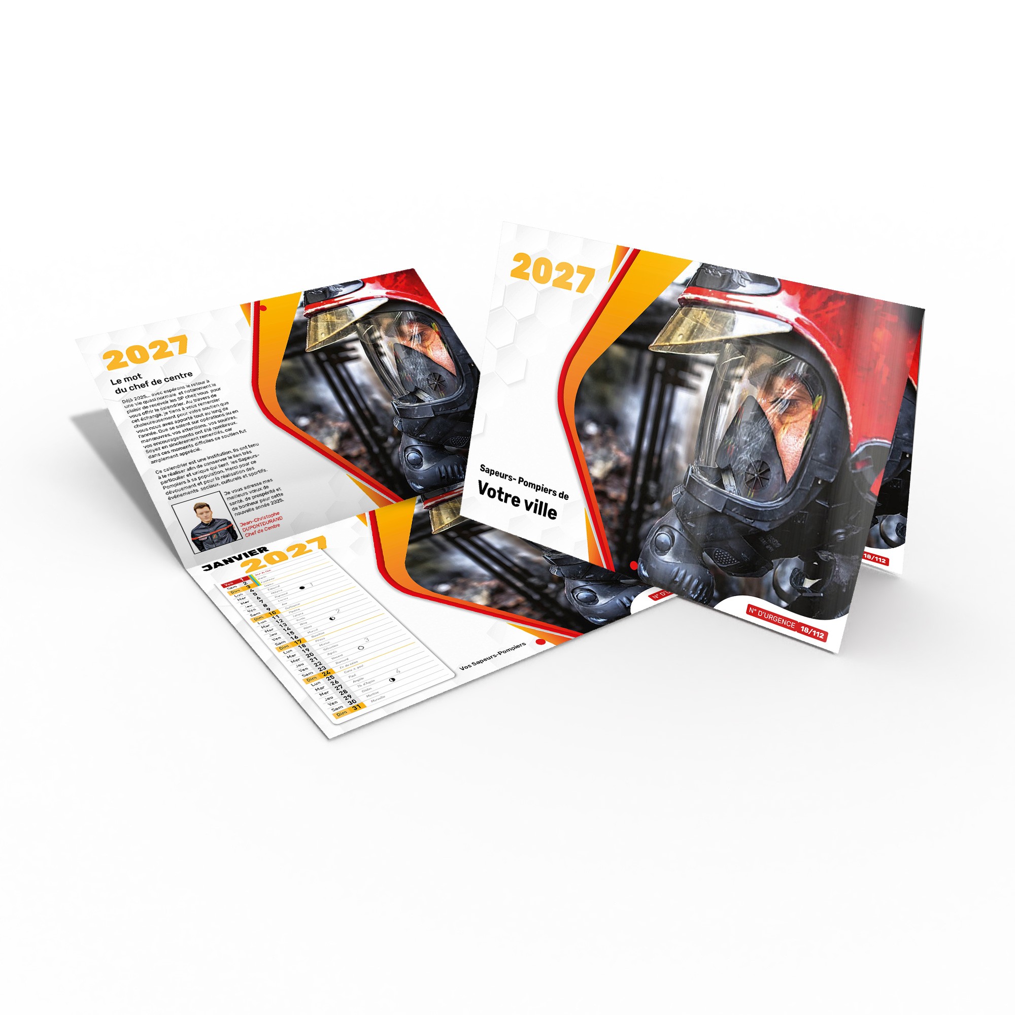 Calendrier en ligne 20 pages modèle 1