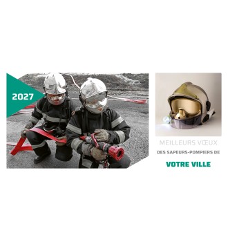 Cartes de voeux personnalisable modèle 1