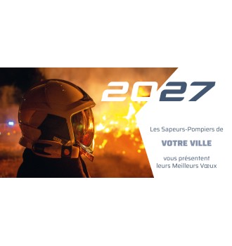 Cartes de voeux personnalisable modèle 4