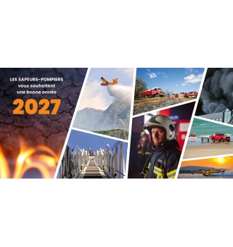 Carte de voeux personnalisable modèle 6