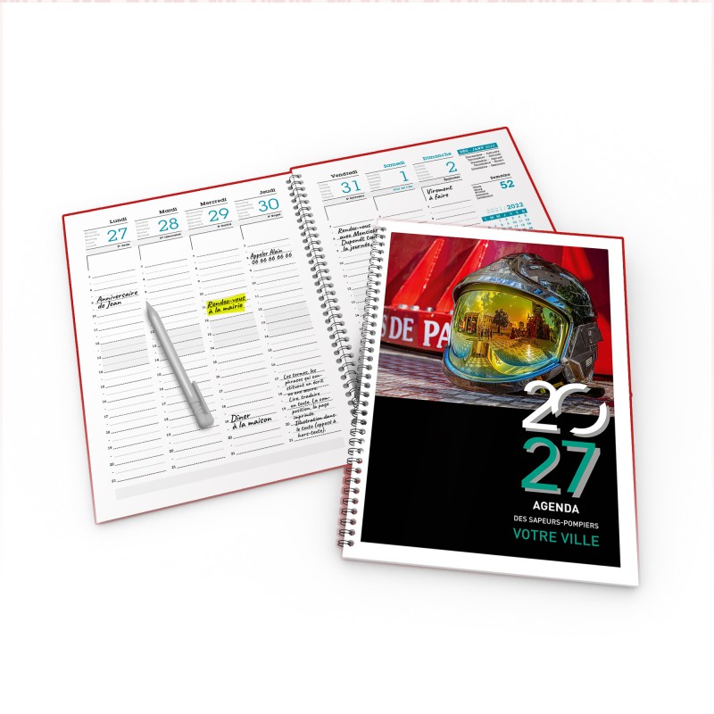 Agenda de bureau personnalisation 1