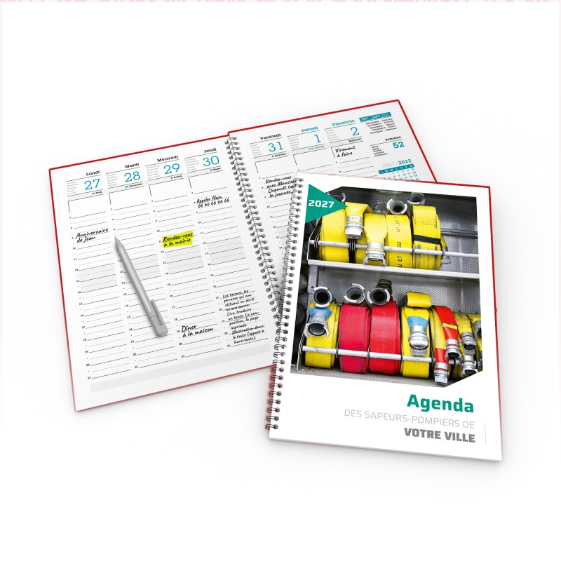 Agenda de bureau personnalisation 3