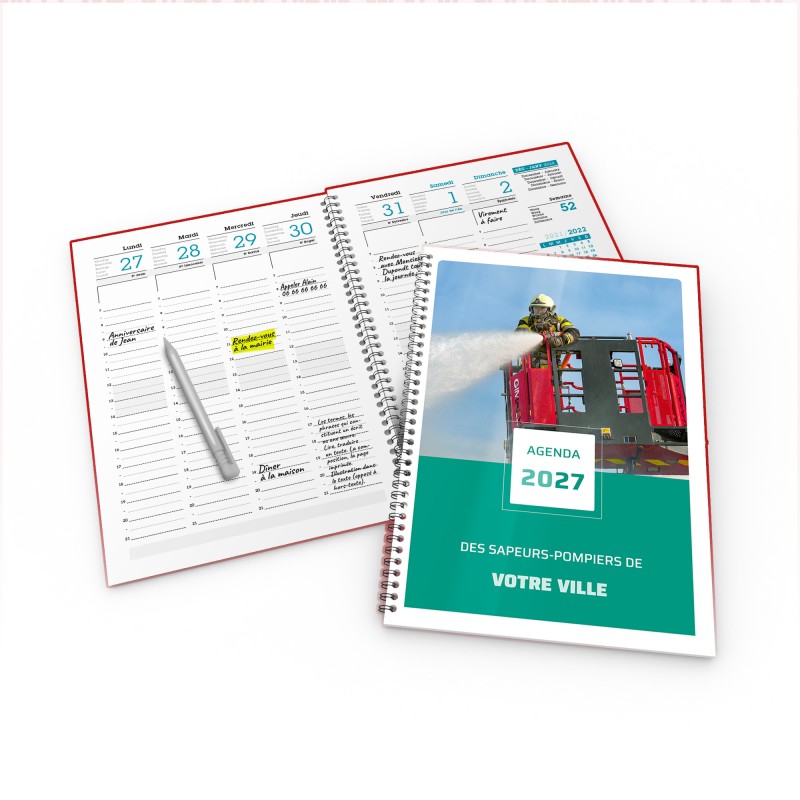 Agenda de bureau personnalisation 4