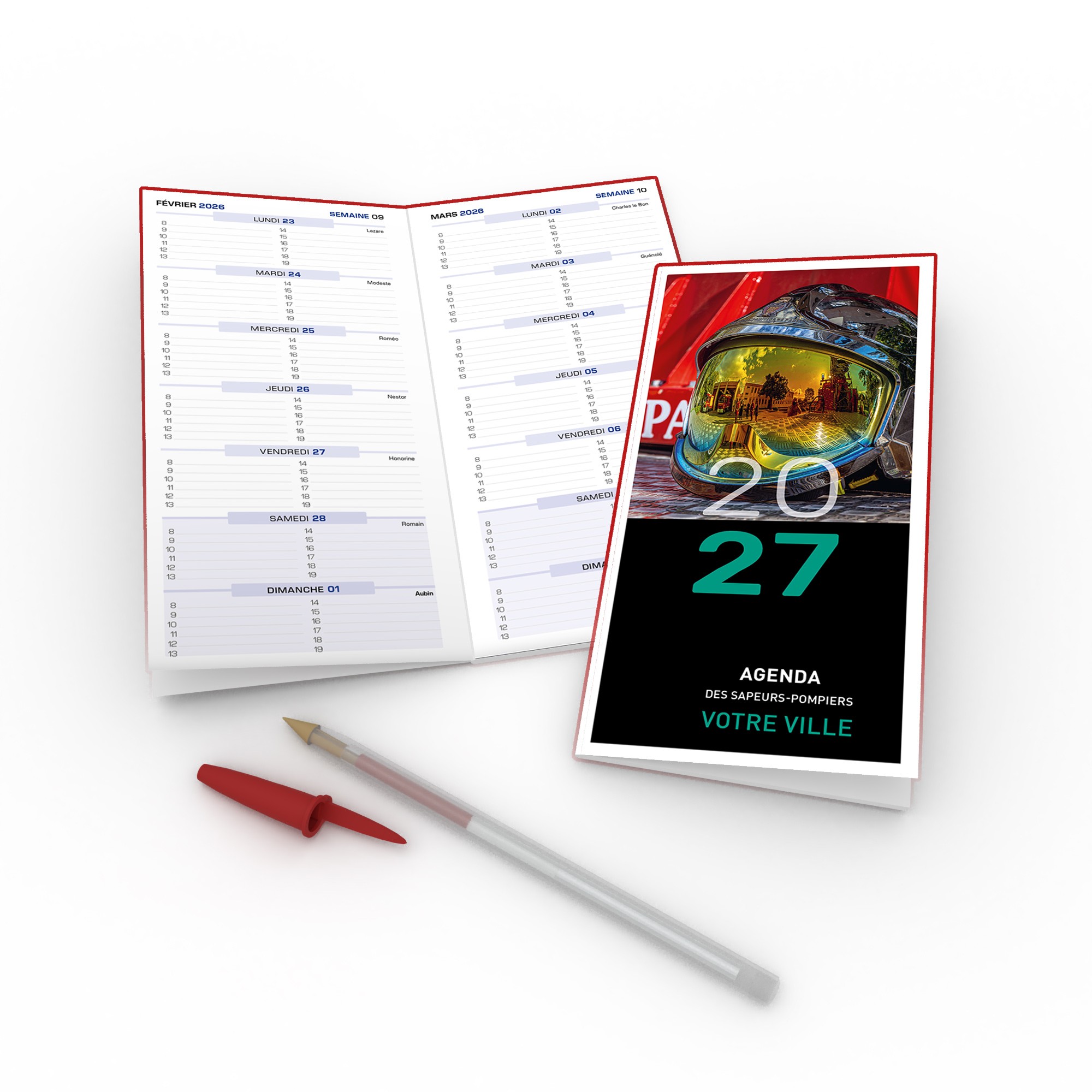 Agenda de poche personnalisation 1