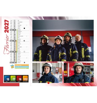 Calendrier en ligne 16 pages modèle 7