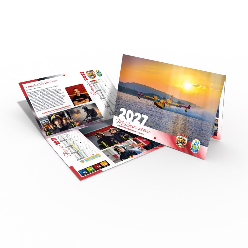 Calendrier en ligne 16 pages modèle 7
