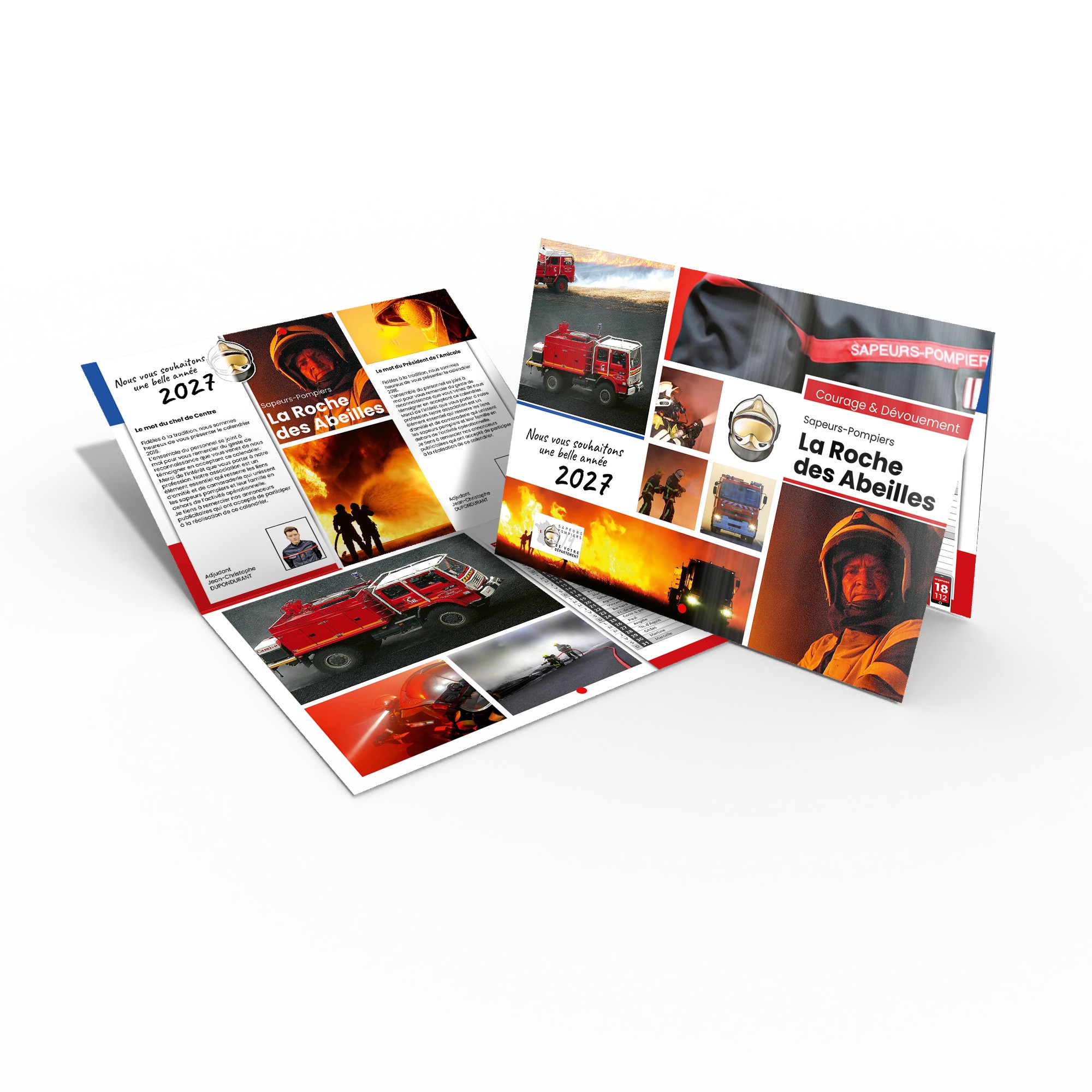 Calendrier en ligne 16 pages modèle 8