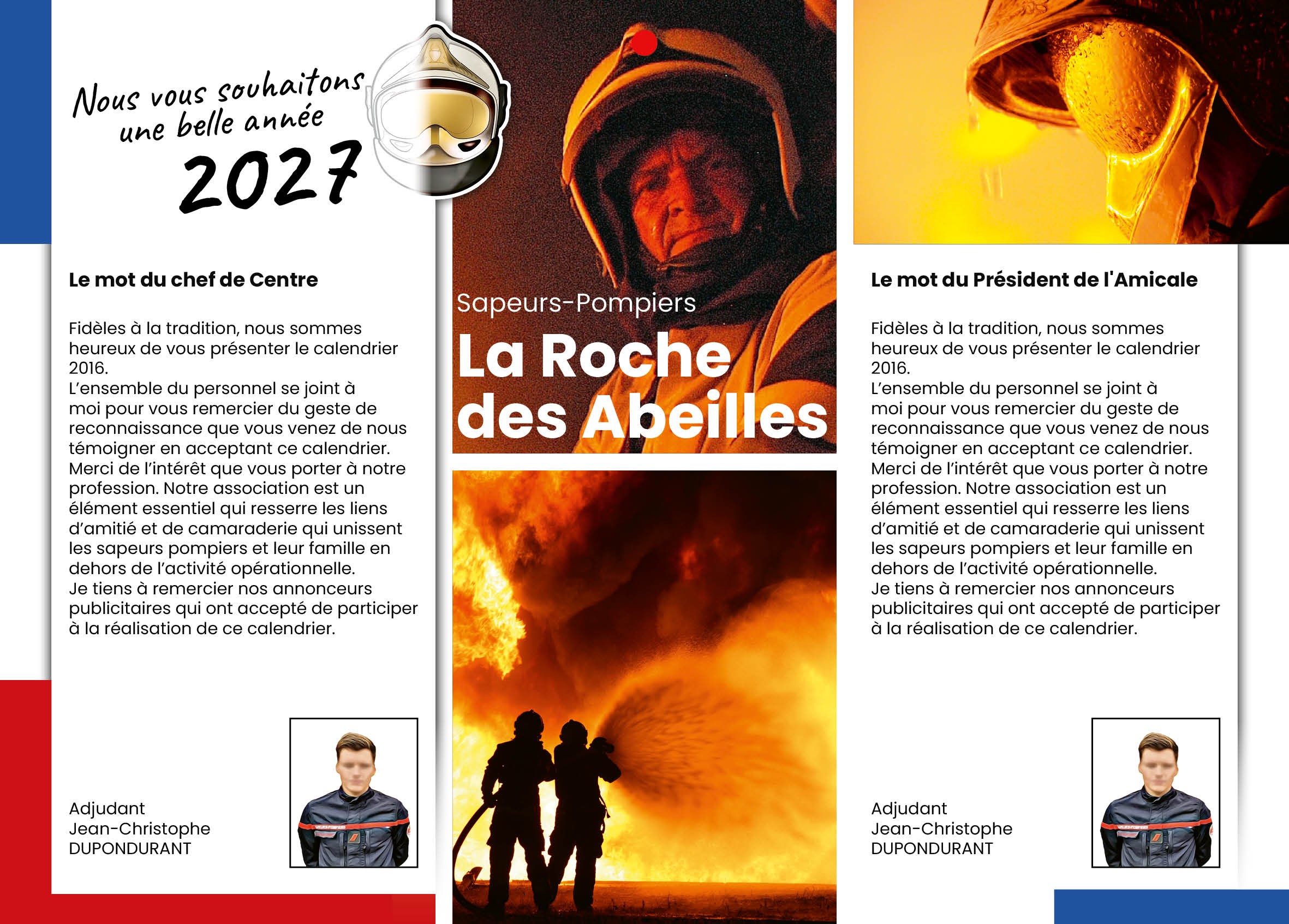 Calendrier en ligne 16 pages modèle 8