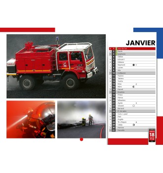 Calendrier en ligne 16 pages modèle 8