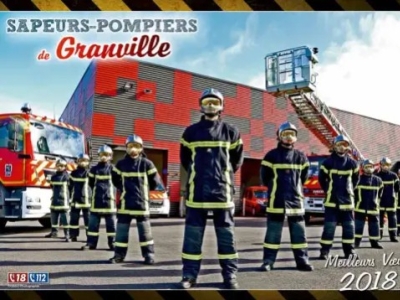 Les sapeurs-pompiers de Granville en Normandie