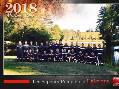 Le calendrier des Sapeurs-Pompiers d’Egletons